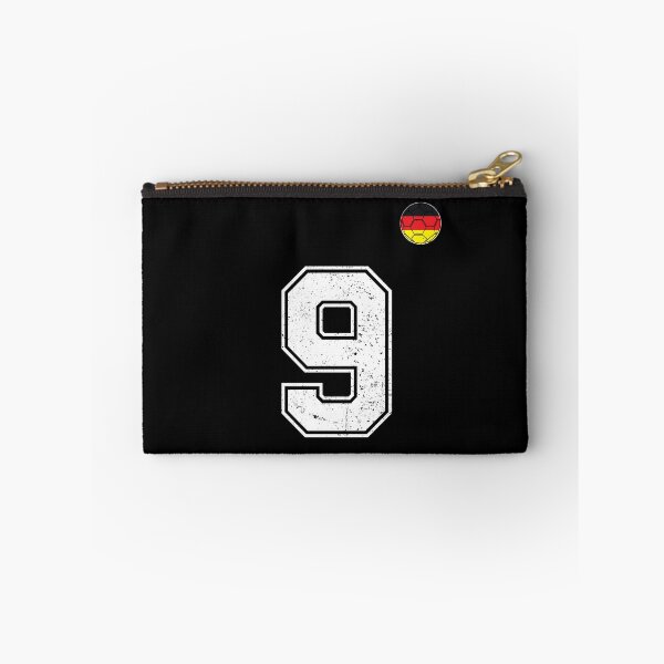 Item preview, Soccer player number 9 Germany Flag designed and sold by RoyesButler.