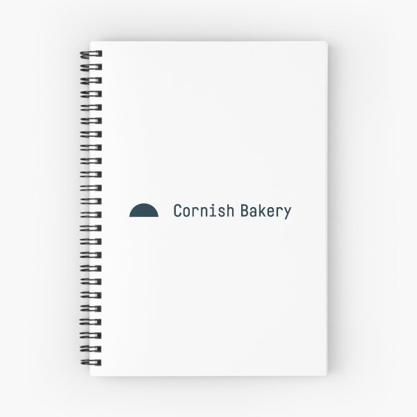 Aperçu de l'œuvre Logo minimaliste bleu marine de Cornish Bakery créée et vendue par Klashnekoff.