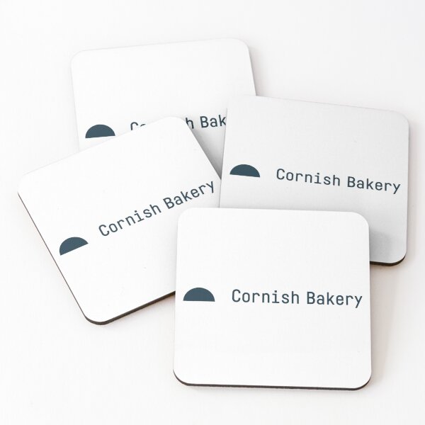 Item preview, Cornish Bakery Minimalist Navy Blue Logo designed and sold by Klashnekoff.