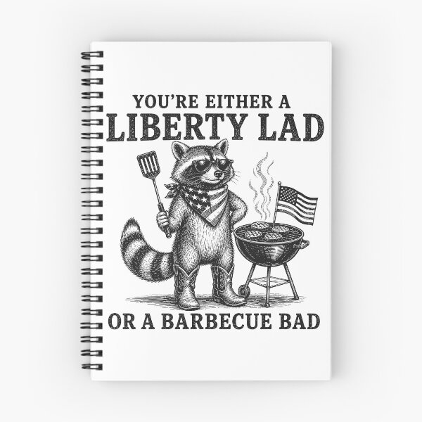 Item preview, Liberty Lad Barbecue Bad Funny Griller Patriotic 4th July designed and sold by zalderian100.