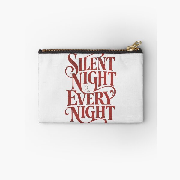 Item preview, Silent Night Every Night Introvert Retro Holiday Shirt designed and sold by PhylonBoxx.