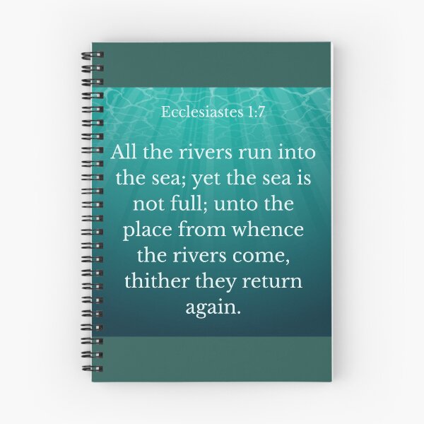 Item preview, Ecclesiastes 1:7 designed and sold by Undonemadenew.