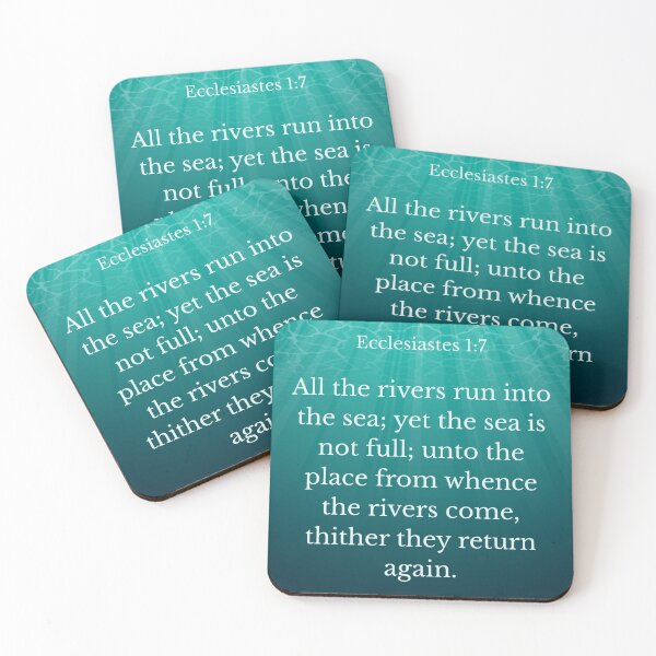 Item preview, Ecclesiastes 1:7 designed and sold by Undonemadenew.