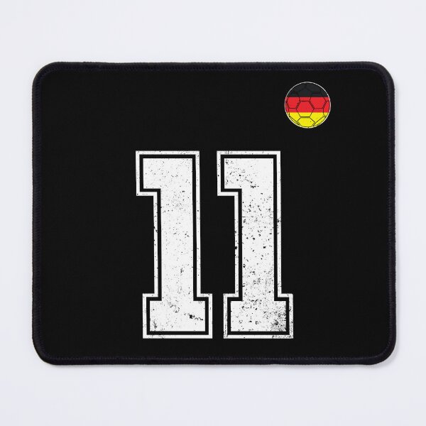 Item preview, Soccer player number 11 Germany Flag designed and sold by RoyesButler.