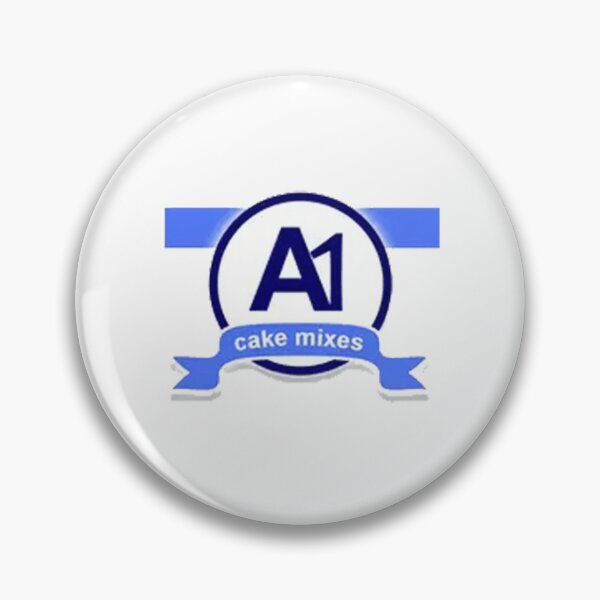 Item preview, A1 Cake Mixes Retro Blue Ribbon Logo designed and sold by Klashnekoff.