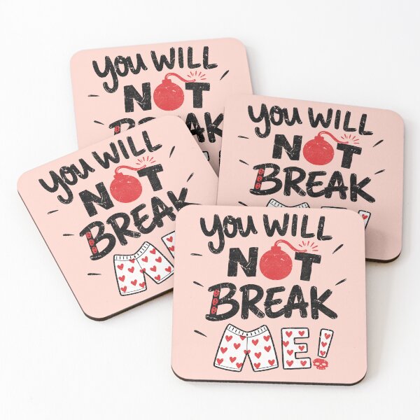 Item preview, You Will Not Break Me - Dungeon Crawler Carl, Matt Dinniman designed and sold by garetlundberg.