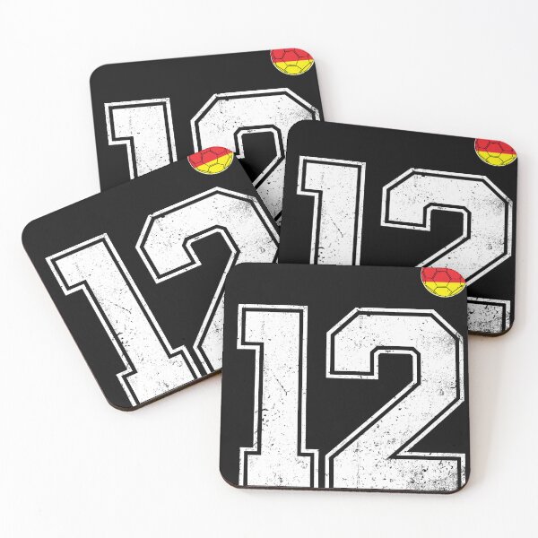 Item preview, Soccer player number 12 Germany Flag designed and sold by RoyesButler.