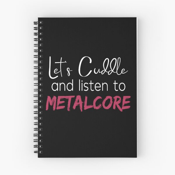 Item preview, Let's Cuddle and Listen To Metalcore Metalcore Fan Gift designed and sold by Say It With Ink.