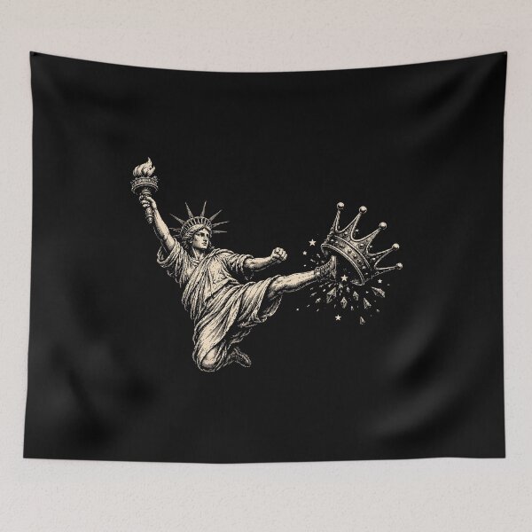 Item preview, Liberty Kick Crown Patriotic America Day Fourth July designed and sold by zalderian100.