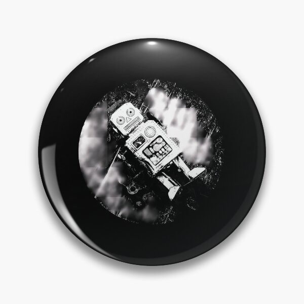 Item preview, Broken Tin Robot Fallen Atomic Age Toy designed and sold by SimpleRicky.