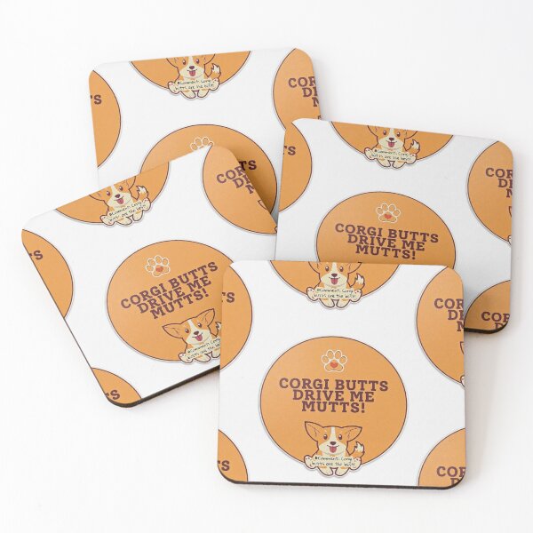 Item preview, Corgi Butts Drive Me Mutts Sticker - Funny Corgi Humor, Dog Lover Gift, Pembroke Welsh Corgi Art, Cute Pet Mom Sticker, Wave Time designed and sold by Wave time.