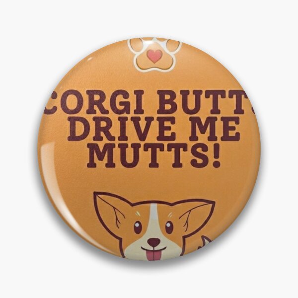 Item preview, Corgi Butts Drive Me Mutts Sticker - Funny Corgi Humor, Dog Lover Gift, Pembroke Welsh Corgi Art, Cute Pet Mom Sticker, Wave Time designed and sold by Wave time.