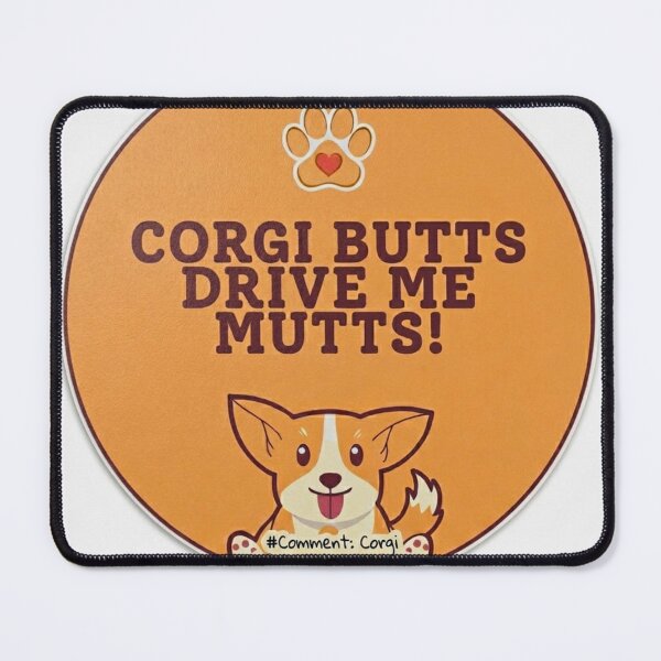 Item preview, Corgi Butts Drive Me Mutts Sticker - Funny Corgi Humor, Dog Lover Gift, Pembroke Welsh Corgi Art, Cute Pet Mom Sticker, Wave Time designed and sold by Wave time.