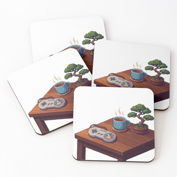 Item preview, Retro Gaming Lo Fi Chill Pixel Art Gamer Room designed and sold by PictoVibe.