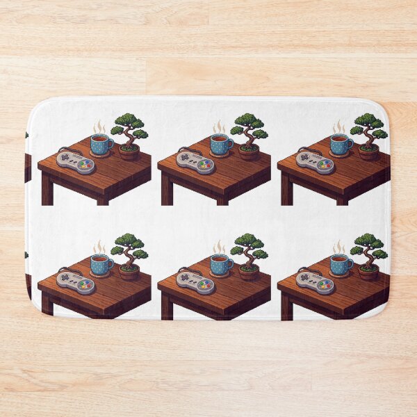 Item preview, Retro Gaming Lo Fi Chill Pixel Art Gamer Room designed and sold by PictoVibe.