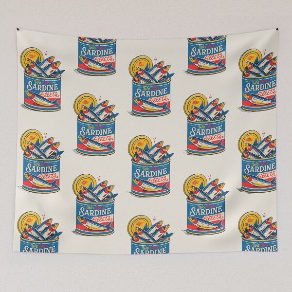 Item preview, Sardines Fillets Poster designed and sold by SurfolioPrints.