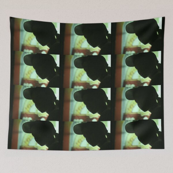 Item preview, Rap hip hop singer  in bar nightclub in silhouette photograph designed and sold by edwardolive.