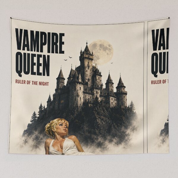 Item preview, Vampire Queen Gothic Horror Art designed and sold by obstinator.