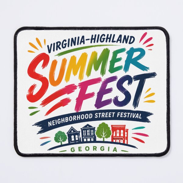 Item preview, Virginia Highland Summerfest Georgia Street Festival designed and sold by Combat Skies.