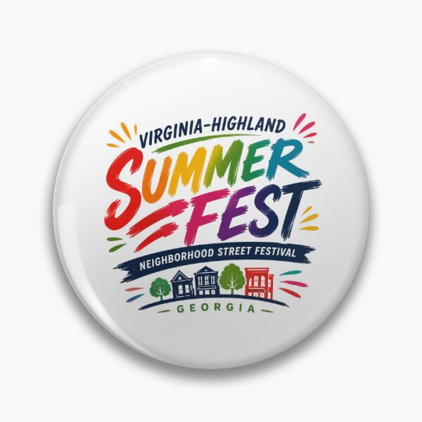Item preview, Virginia Highland Summerfest Georgia Street Festival designed and sold by Combat Skies.