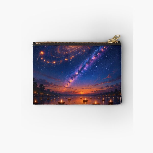 Item preview, Cosmic Diwali Series | Galaxy Mandala Festival of Lights Wall Art designed and sold by Homyar.