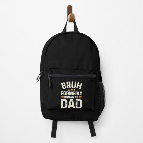 Item preview, Funny Dad Quote Retro Typography With Bruh Formerly Known As Dad designed and sold by zamiokaline.