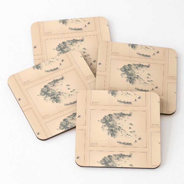 Item preview, Greece Shaded Relief Map 3D digitally rendered designed and sold by ThinkAboutMaps.
