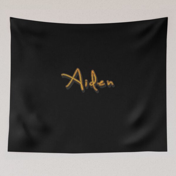 Item preview, Aiden Name Unique - Personalized Freeline Signature- Funny Design for Men and Boys designed and sold by Watsonarts.