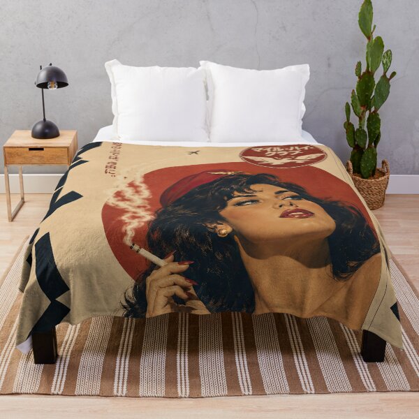 Item preview, Retro Japanese Airline Femme Fatale Art designed and sold by obstinator.