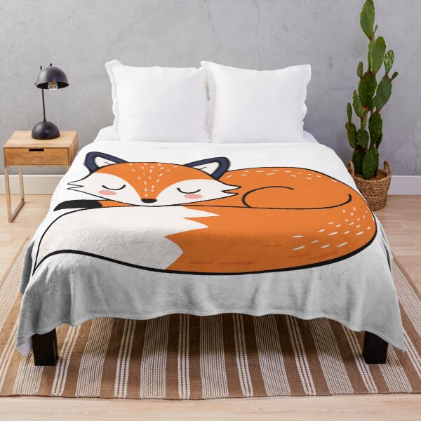 Item preview, Sleeping Baby Fox Illustration designed and sold by KrisGraphic45.