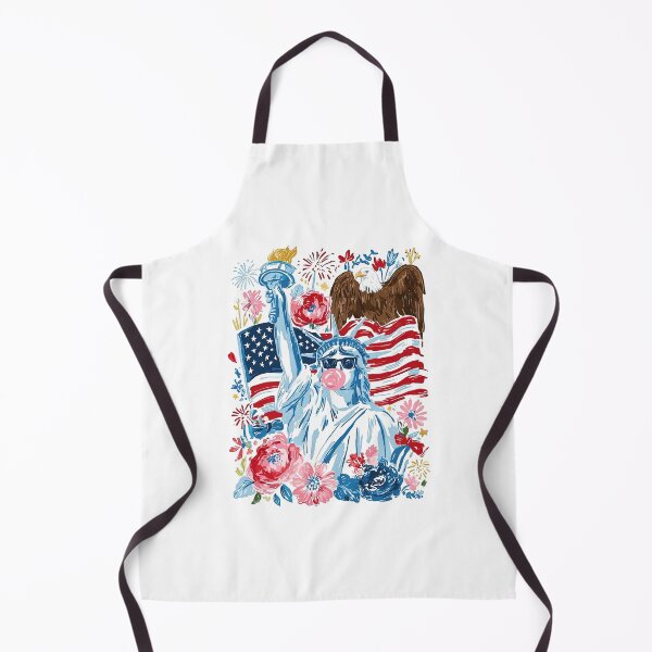Item preview, Brushstroke Statue of Liberty Blowing Bubble designed and sold by Hiwerelisa.