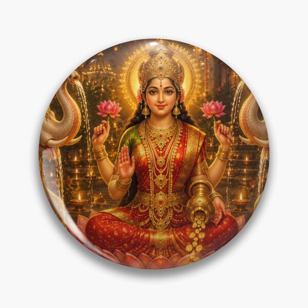 Item preview, Diwali Series | Goddess Lakshmi Blessings & Prosperity Artwork designed and sold by Homyar.