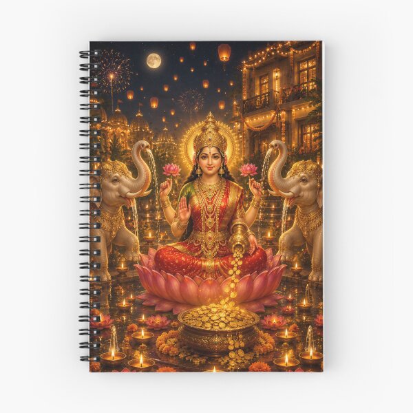 Item preview, Diwali Series | Goddess Lakshmi Blessings & Prosperity Artwork designed and sold by Homyar.