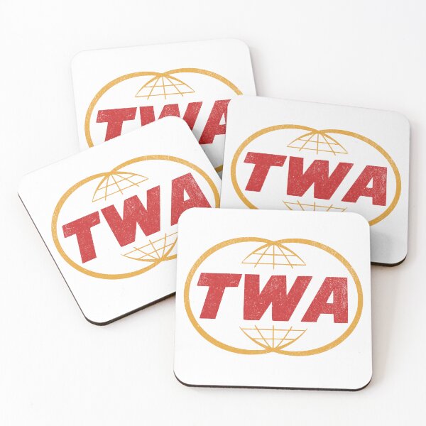 Artikelvorschau, TWA – Vintage-Logo entworfen und verkauft von Primotees.