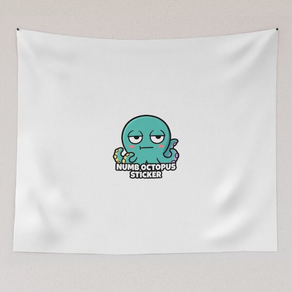 Item preview, Numb Octopus Sticker Octopus designed and sold by luiz1213.