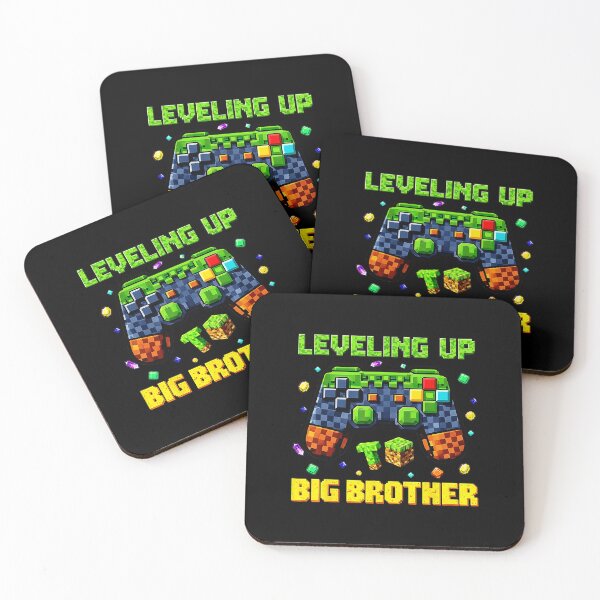 Item preview, Leveling Up Big Brother Pixel Gaming Controller Retro Style designed and sold by FGTV2021.