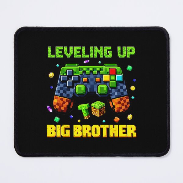 Item preview, Leveling Up Big Brother Pixel Gaming Controller Retro Style designed and sold by FGTV2021.