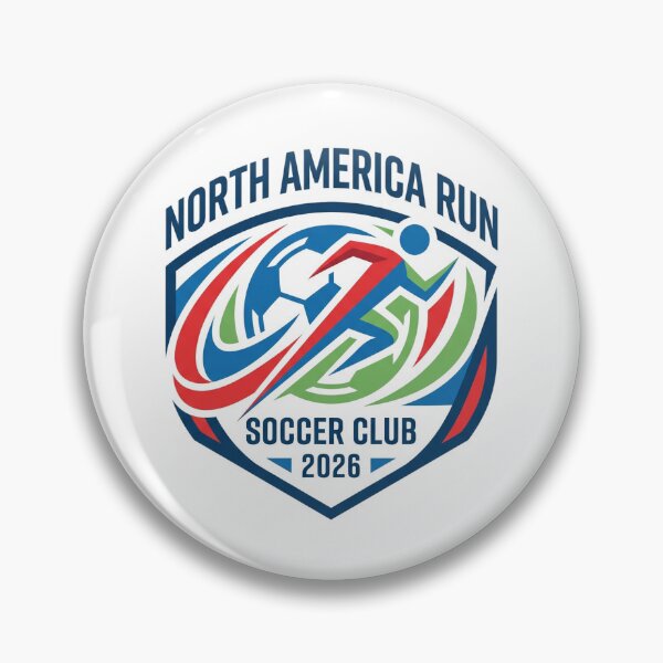 Item preview, North America Run Soccer Club 2026 IP Safe Football Fan designed and sold by PictoVibe.
