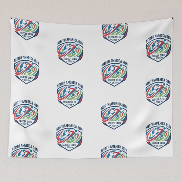 Item preview, North America Run Soccer Club 2026 IP Safe Football Fan designed and sold by PictoVibe.