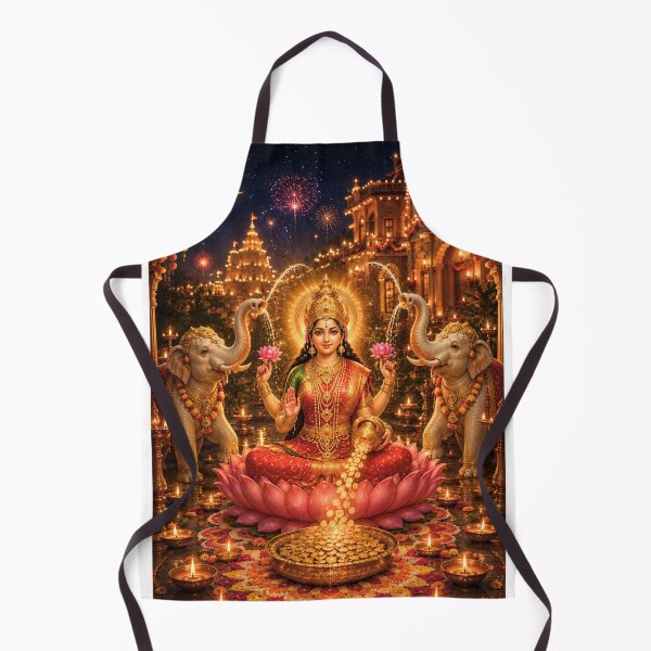 Item preview, Diwali Series | Royal Lakshmi Fireworks Celebration Artwork designed and sold by Homyar.