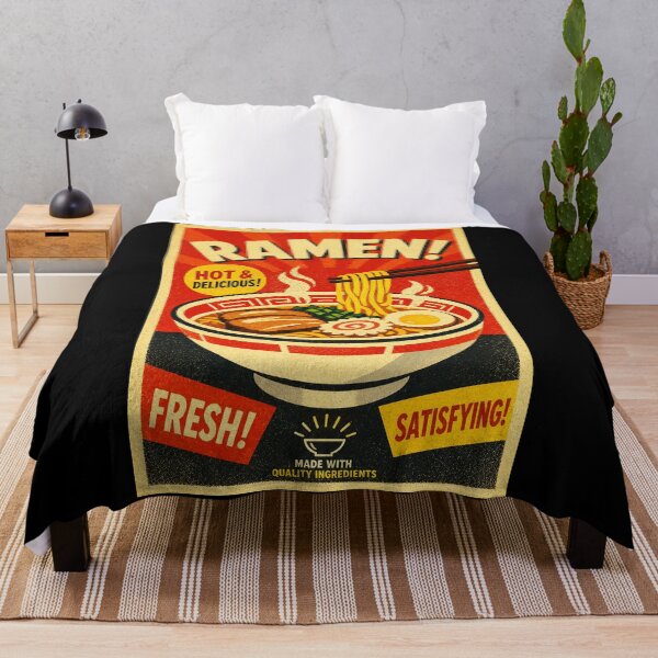 Item preview, Retro Ramen Bowl Poster With Bold Japanese Street Food Style designed and sold by eliramaison.