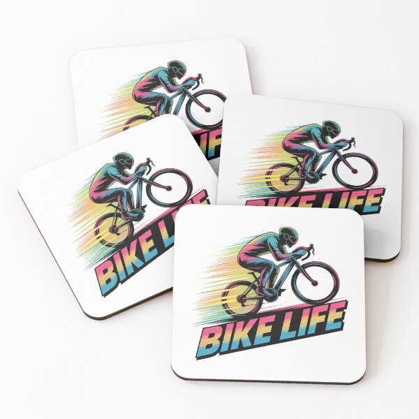 Item preview, Colorful Bike Life Cycling Apparel designed and sold by QuiteOrbit.