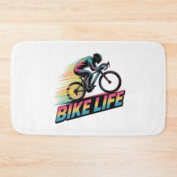 Item preview, Colorful Bike Life Cycling Apparel designed and sold by QuiteOrbit.
