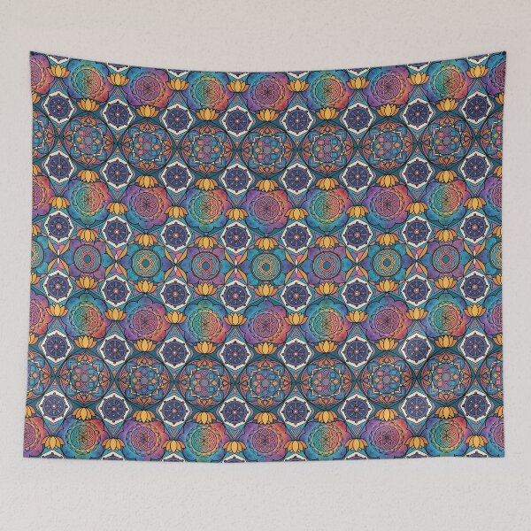Item preview, Manifest Your Reality – Spiritual Lotus Artwork designed and sold by WatchesAndMore.