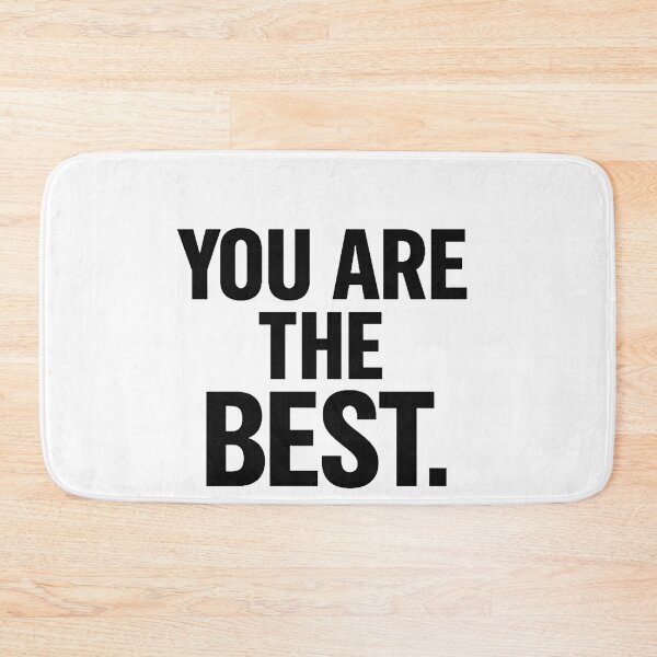 Item preview, You Are The Best – Minimal Motivational Typography Design designed and sold by Lovestickerco.