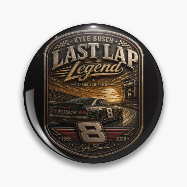 Item preview, Kyle Busch 1985–2026 Tribute Design designed and sold by Extravanganzza.