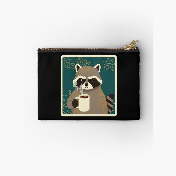 Item preview, Grumpy Raccoon Coffee Lover Vintage Eastern Animal Portrait designed and sold by JordynLadukeg65.