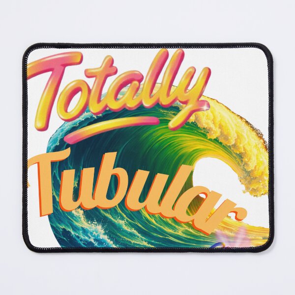 Item preview, Totally Tubular - Funny 80s Slang Valley Girl Surf Wave Gen X Retro Vintage Shirt designed and sold by SEGc.