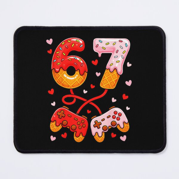 Item preview, Cute Gamer Valentine Numbers With Kawaii Controller Pixel Style designed and sold by FGTV2021.