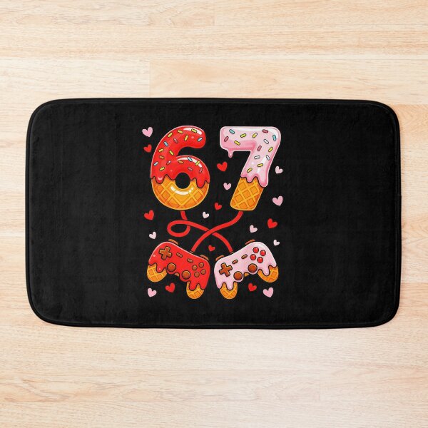 Item preview, Cute Gamer Valentine Numbers With Kawaii Controller Pixel Style designed and sold by FGTV2021.